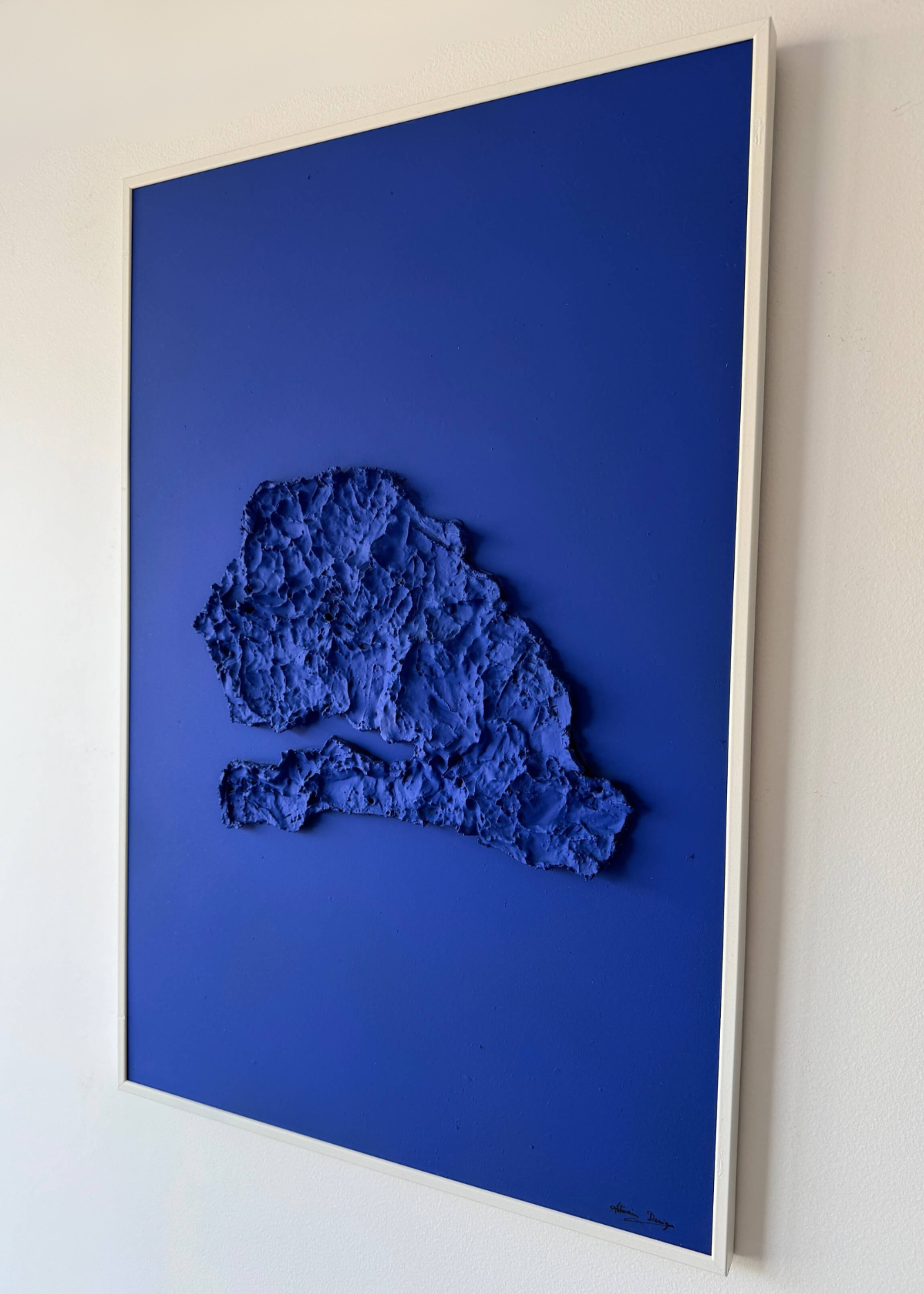 Senegal relief map table