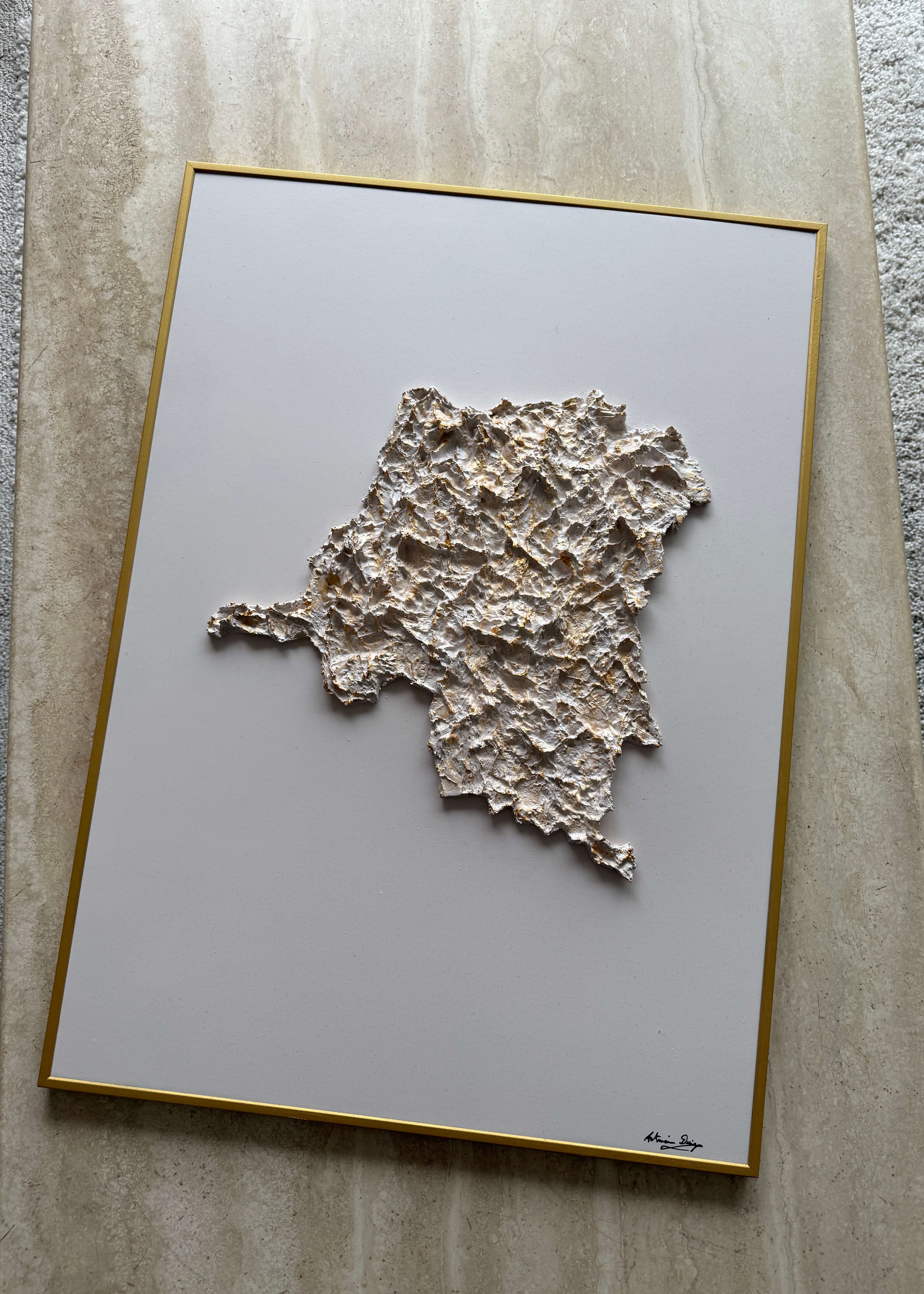 Map of the DRC