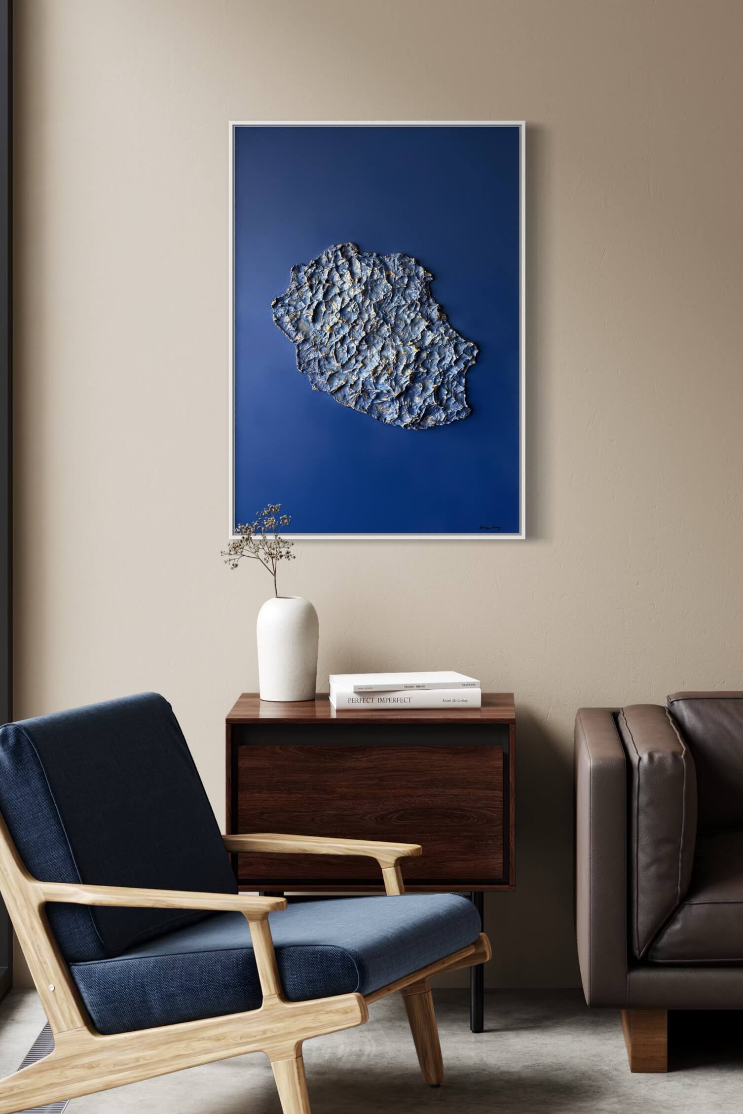 Relief map of Reunion Island
