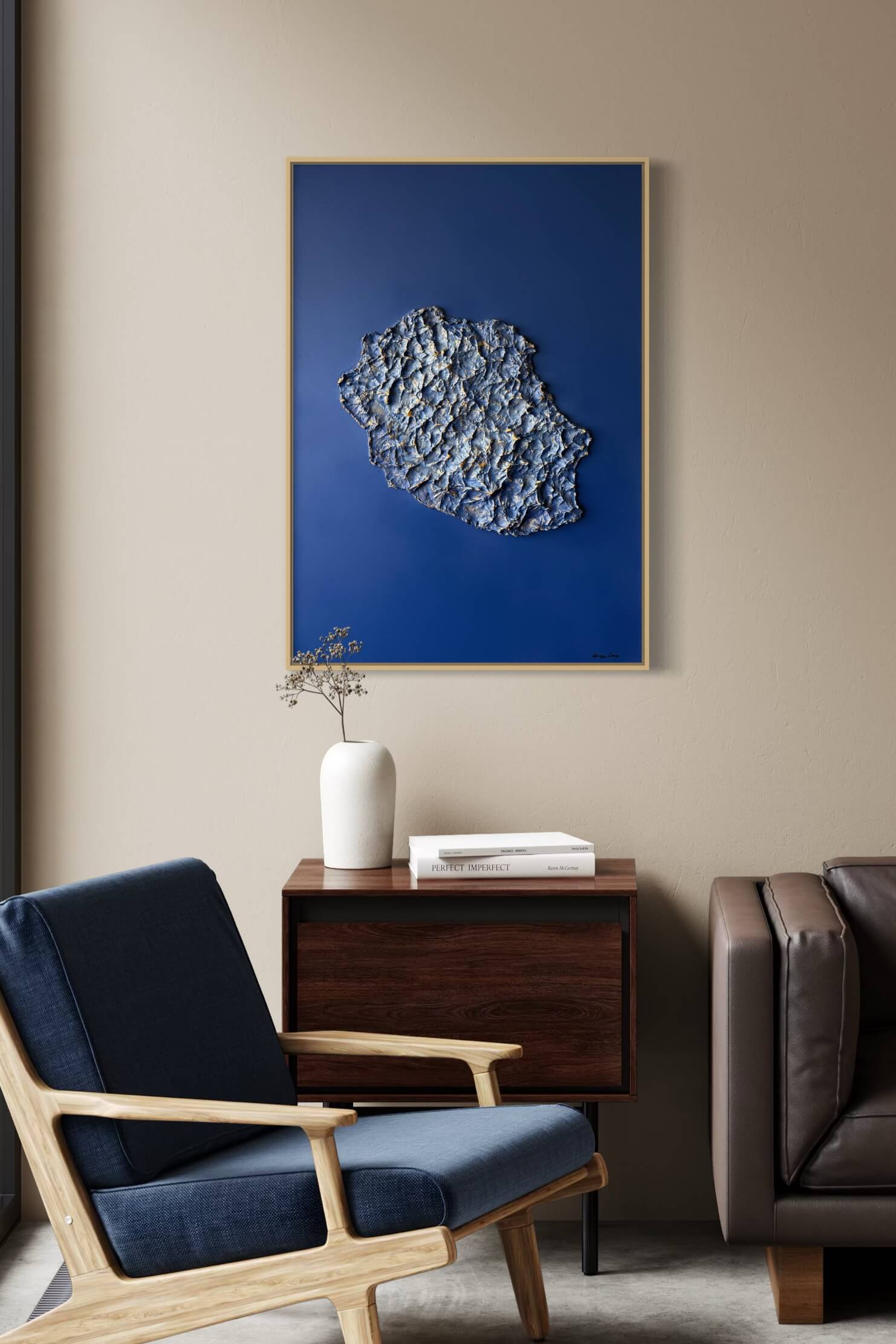Relief map of Reunion Island