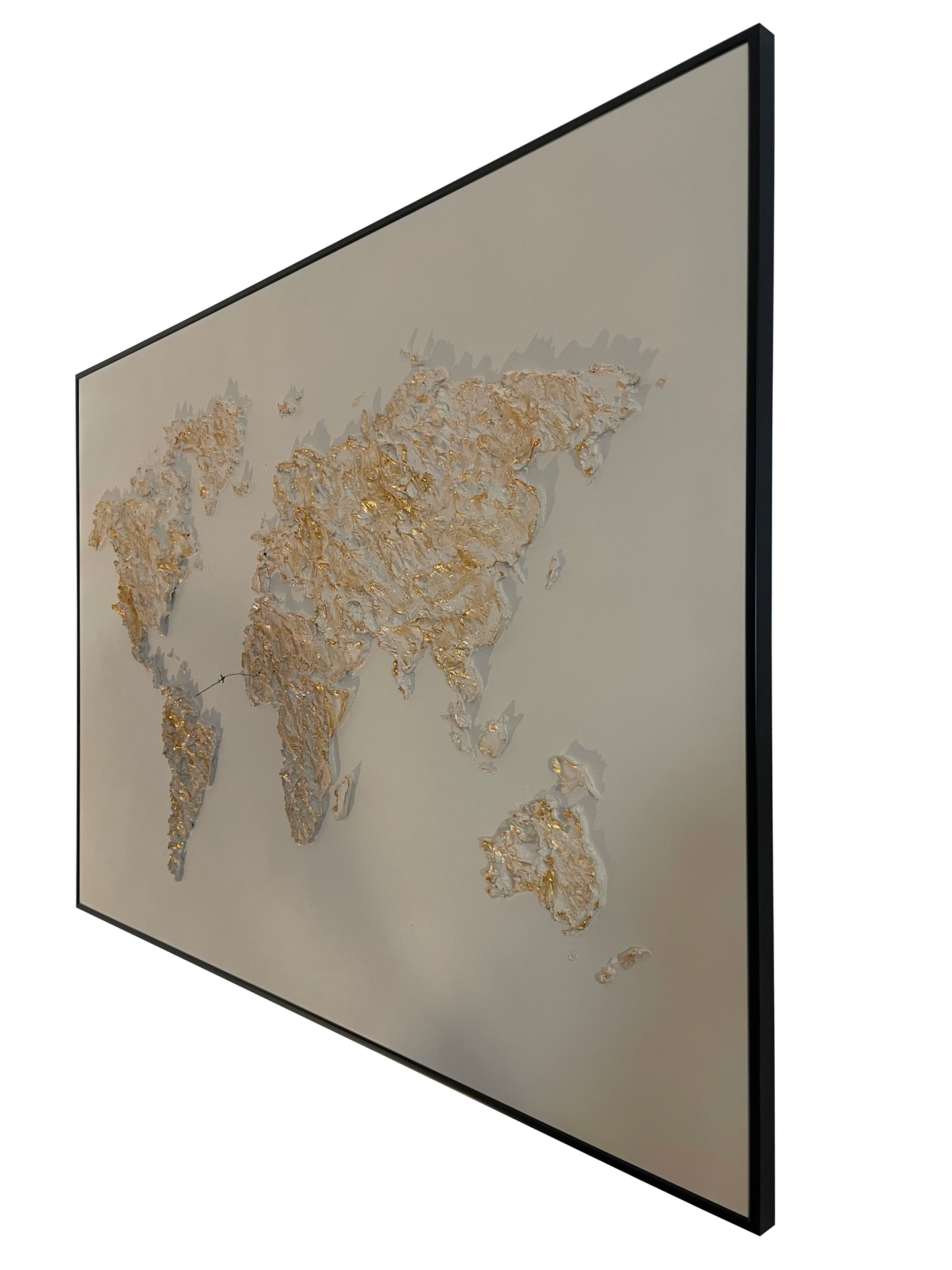 Mody world map in relief