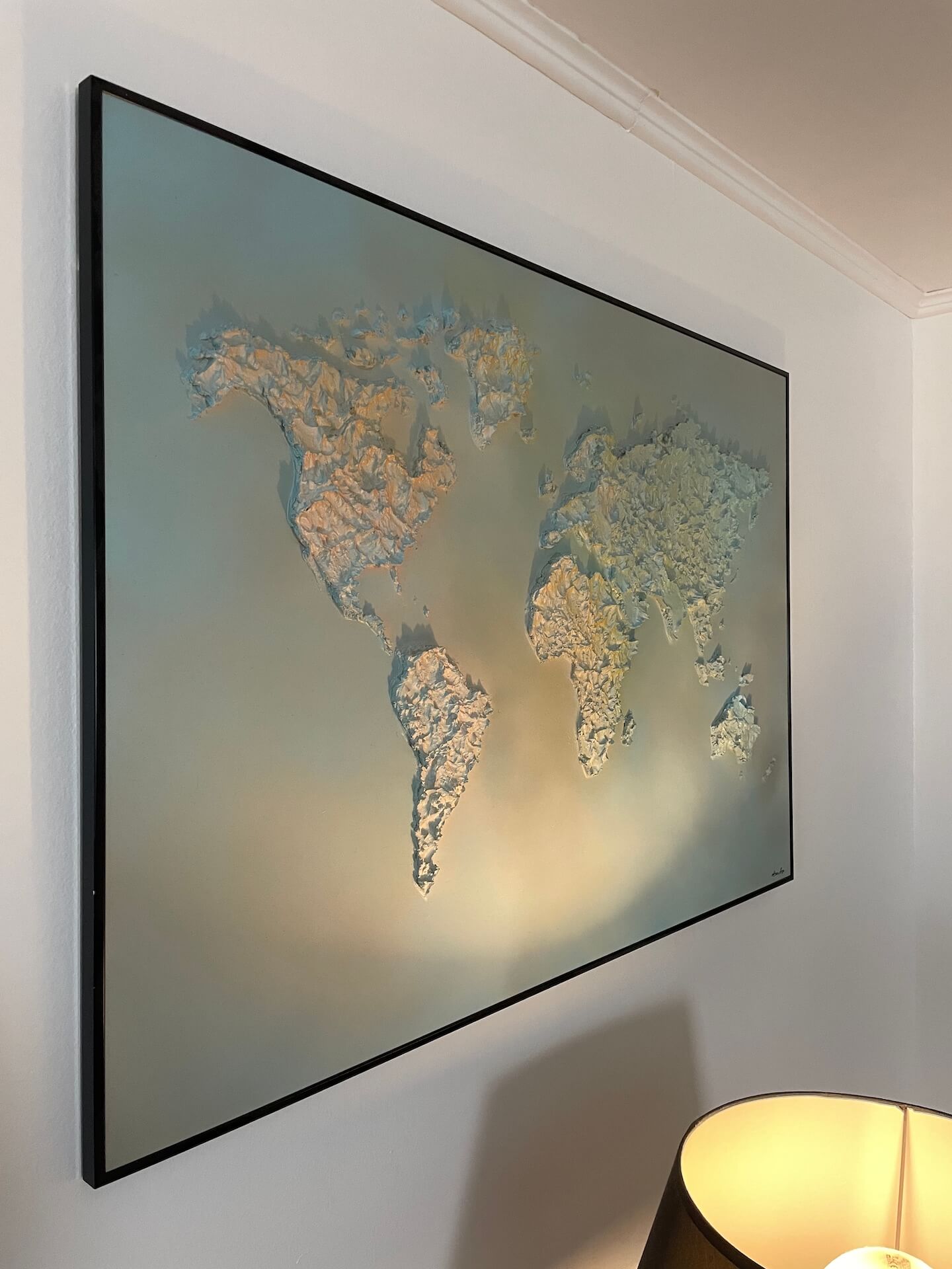 Rainbow World Map Table