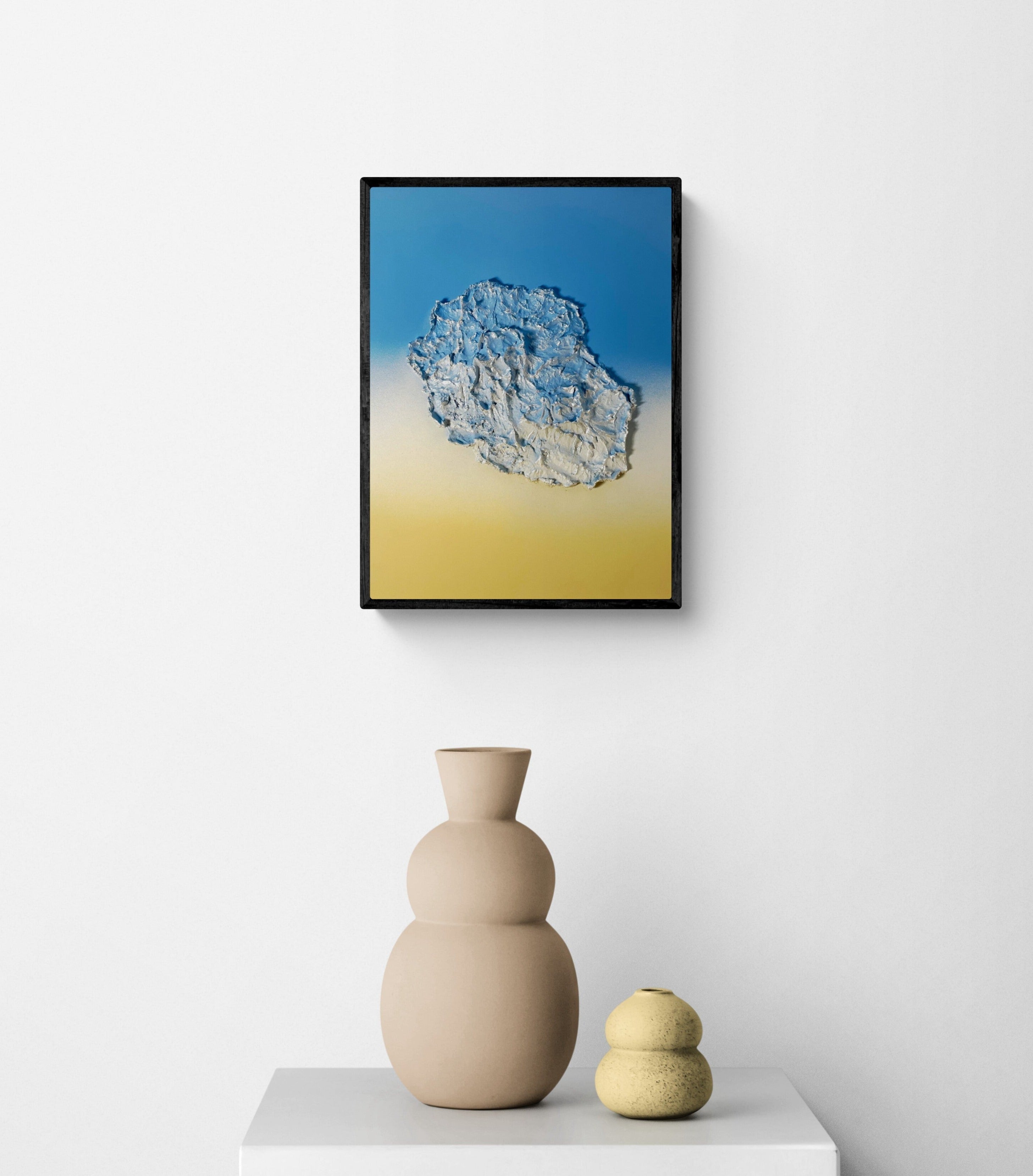 photo du tableau dans le decor