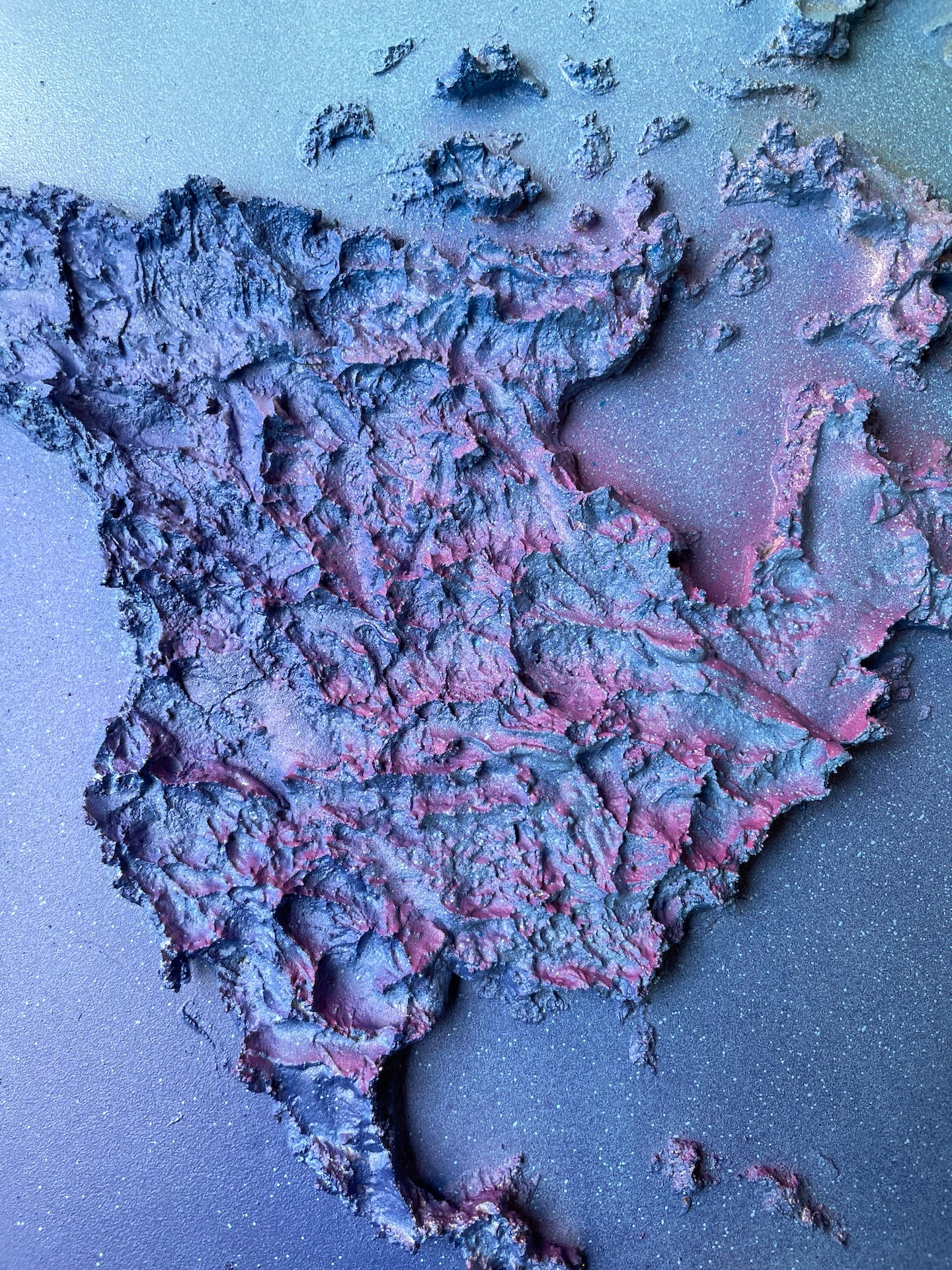 zoom x3 sur le relief