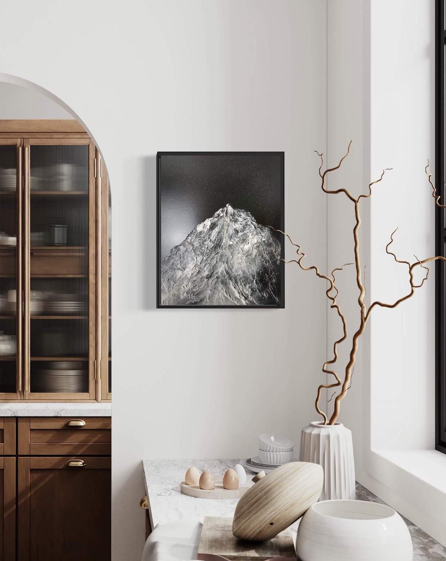 Mountain view painting