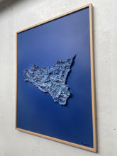 Charger l&#39;image dans la galerie, Carte de la Sicile en relief
