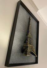 Charger l&#39;image dans la galerie, Tableau Tour Eiffel Black &amp; gold géante

