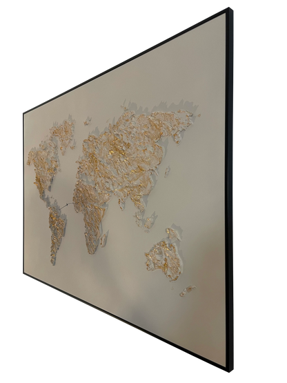 Mappemonde Mody en relief