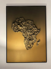 Charger l&#39;image dans la galerie, Tableau Africa Sunset en relief
