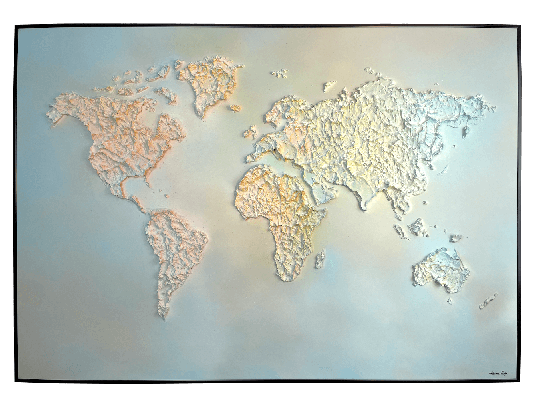 Tableau Mappemonde Arcenciel