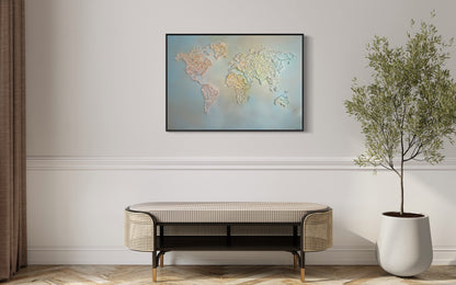 Tableau Mappemonde Arcenciel