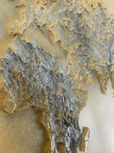 Charger l&#39;image dans la galerie, zoom sur le relief du tableau mappemonde laurie 70x100
