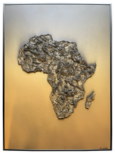 Charger l&#39;image dans la galerie, Tableau Africa Sunset en relief
